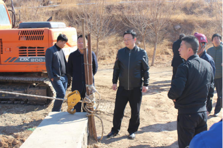 豪运国际召开浅山项目复工发动会